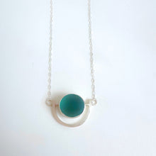 Deep Teal – Half Moon Bay Necklace
