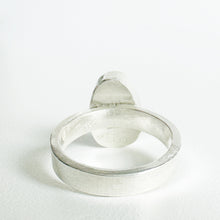 Grey Sea Glass Ring